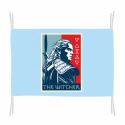 Флаг The witcher poster - PrintSalon