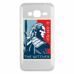 Чехол для Samsung J3 2016 The witcher poster - PrintSalon