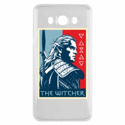 Чехол для Samsung J7 2016 The witcher poster - PrintSalon