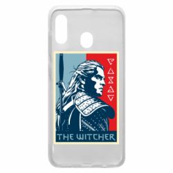 Чехол для Samsung A20 The witcher poster - PrintSalon