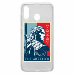 Чехол для Samsung A30 The witcher poster - PrintSalon