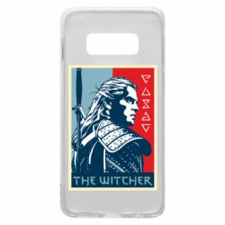 Чехол для Samsung S10e The witcher poster - PrintSalon
