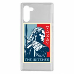 Чехол для Samsung Note 10 The witcher poster - PrintSalon