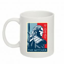 Чашка 320ml The witcher poster