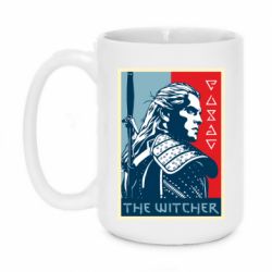 Чашка 420ml The witcher poster - PrintSalon