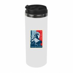 Термокружка The witcher poster - PrintSalon