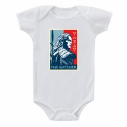 Детский бодик The witcher poster - PrintSalon