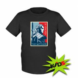 Детская футболка The witcher poster - PrintSalon