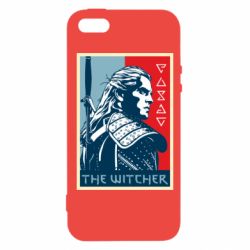 Чехол для iPhone5/5S/SE The witcher poster - PrintSalon