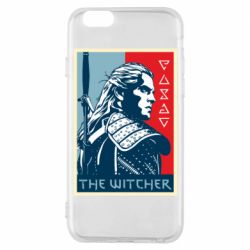 Чехол для iPhone 6/6S The witcher poster - PrintSalon