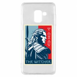 Чехол для Samsung A8 2018 The witcher poster - PrintSalon