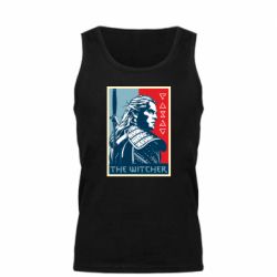 Мужская майка The witcher poster - PrintSalon