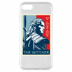 Чехол для iPhone 8 The witcher poster - PrintSalon