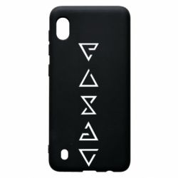 Чехол для Samsung A10 The Witcher Runes - PrintSalon