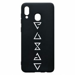 Чохол для Samsung A20 The Witcher Runes