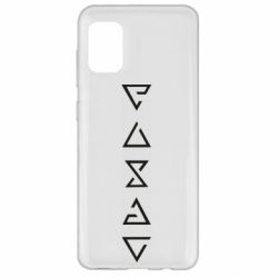 Чехол для Samsung A31 The Witcher Runes - PrintSalon