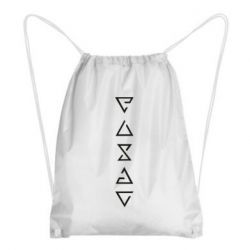 Рюкзак-мешок The Witcher Runes - PrintSalon