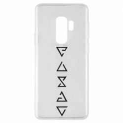 Чехол для Samsung S9+ The Witcher Runes - PrintSalon
