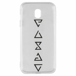 Чехол для Samsung J3 2017 The Witcher Runes - PrintSalon