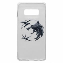 Чехол для Samsung S10e The  witcher: wolf and swallow - PrintSalon