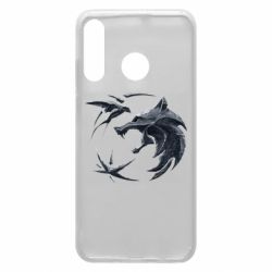 Чехол для Huawei P30 Lite The  witcher: wolf and swallow - PrintSalon