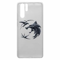Чехол для Huawei P30 Pro The  witcher: wolf and swallow - PrintSalon