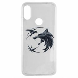 Чехол для Xiaomi Redmi Note 7 The  witcher: wolf and swallow - PrintSalon