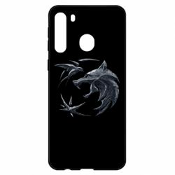 Чехол для Samsung A21 The  witcher: wolf and swallow - PrintSalon
