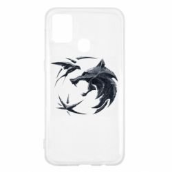 Чехол для Samsung M31 The  witcher: wolf and swallow - PrintSalon
