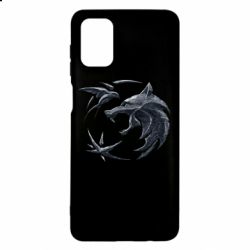 Чехол для Samsung M51 The  witcher: wolf and swallow - PrintSalon