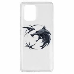 Чехол для Samsung S10 Lite The  witcher: wolf and swallow - PrintSalon