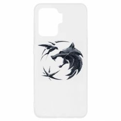 Чехол для Oppo Reno 5 Lite The  witcher: wolf and swallow - PrintSalon