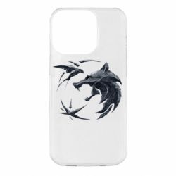 Чехол для iPhone 14 Pro The  witcher: wolf and swallow - PrintSalon