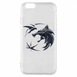 Чехол для iPhone 6/6S The  witcher: wolf and swallow - PrintSalon