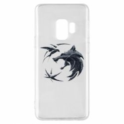 Чехол для Samsung S9 The  witcher: wolf and swallow - PrintSalon