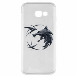 Чехол для Samsung A5 2017 The  witcher: wolf and swallow - PrintSalon