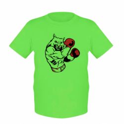 Дитяча футболка The Wolf Boxer