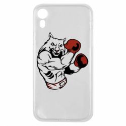 Чехол для iPhone XR The Wolf Boxer - PrintSalon