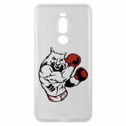 Чехол для Meizu Note 8 The Wolf Boxer - PrintSalon