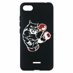 Чехол для Xiaomi Redmi 6A The Wolf Boxer - PrintSalon