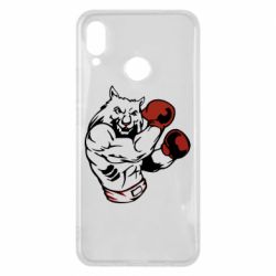 Чехол для Huawei P Smart Plus 2018 The Wolf Boxer - PrintSalon