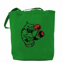 Эко-сумка The Wolf Boxer - PrintSalon