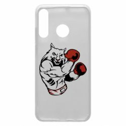Чехол для Huawei P30 Lite The Wolf Boxer - PrintSalon