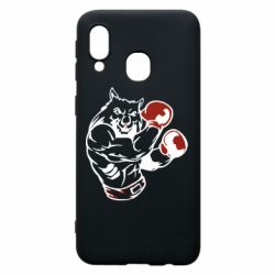 Чехол для Samsung A40 The Wolf Boxer