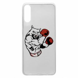Чехол для Samsung A70 The Wolf Boxer - PrintSalon