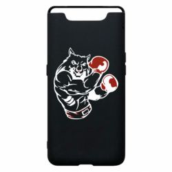 Чехол для Samsung A80 The Wolf Boxer - PrintSalon