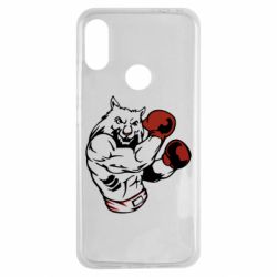 Чехол для Xiaomi Redmi Note 7 The Wolf Boxer - PrintSalon