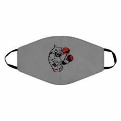 Маска многоразовая The Wolf Boxer - PrintSalon