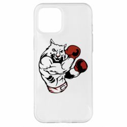 Чехол для iPhone 12 Pro Max The Wolf Boxer - PrintSalon