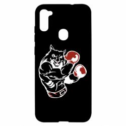 Чехол для Samsung A11/M11 The Wolf Boxer - PrintSalon